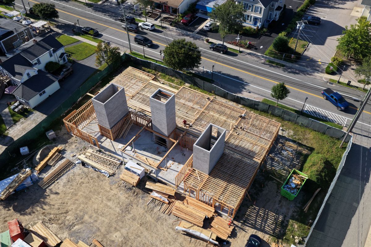 Anchor Building construction progress photo September 11, 2026